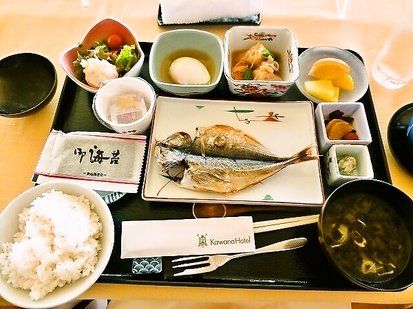 ホテルの和朝食