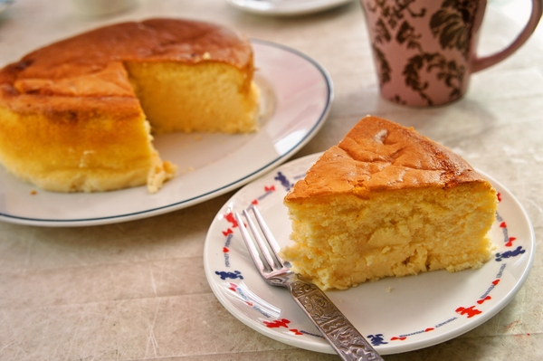 手作りチーズケーキ