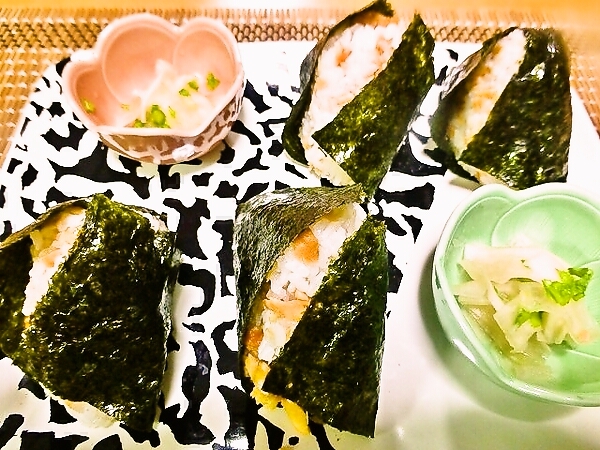 鮭のおにぎり♪