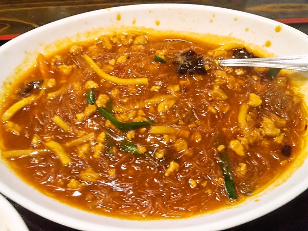 たっぷり過ぎる麻婆春雨