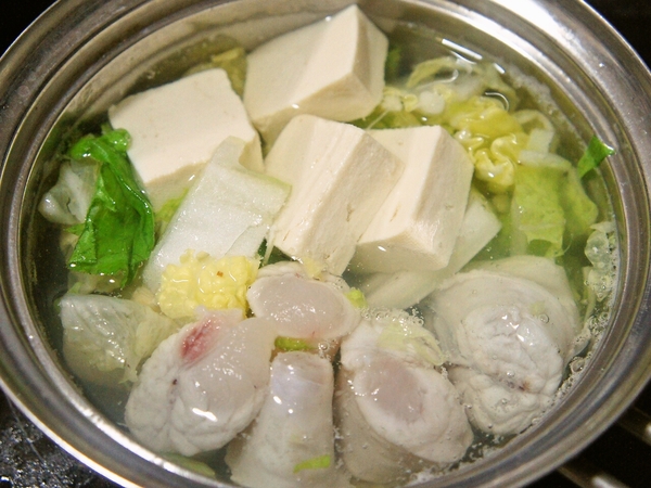 男の独り鍋(てっちり)