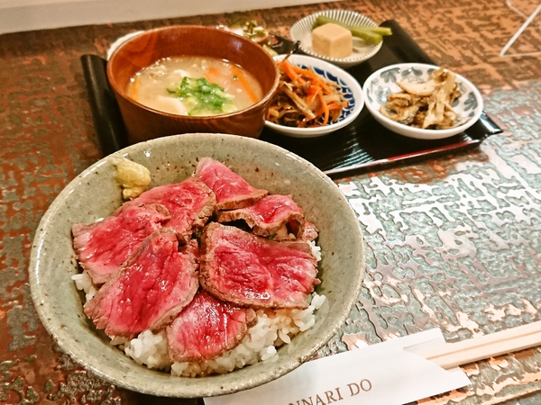 HANNARI DO＠京都・福知山のランチ「ローストビーフ丼」