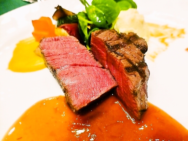 黒毛和牛フィレ肉のステーキ♪