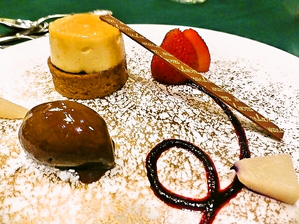 ディナーのデザート♥