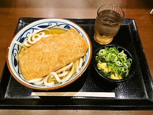 きつねうどん@丸亀製麺