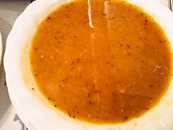 赤エンドウ豆のスープ