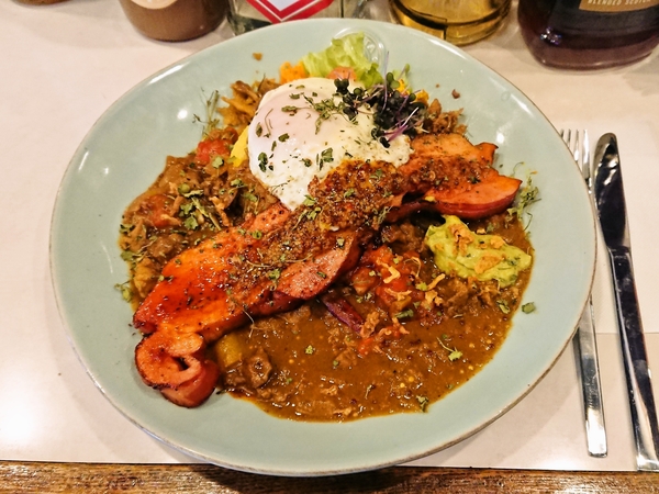 ガルミー＠京都・福知山の今週のカレー（トッピングあり）