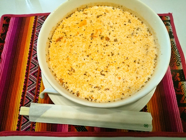 ペルーのビーフクリームパスタ