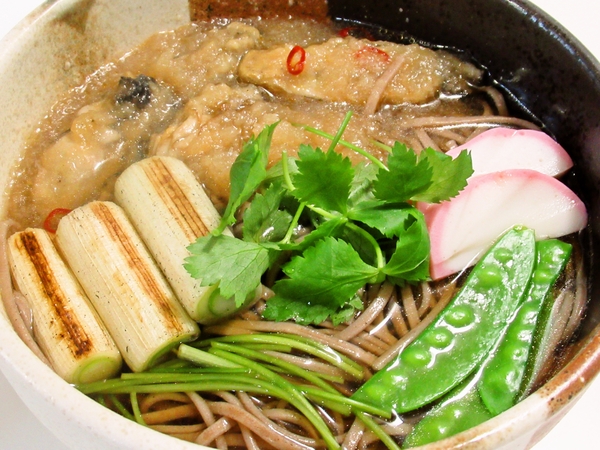 牡蠣のみぞれ煮蕎麦