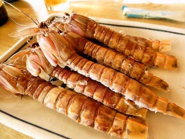 蝦蛄さん卵はないけど身はしっかり！