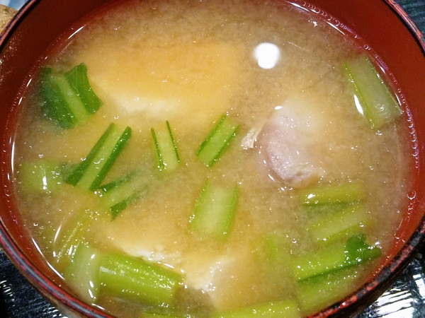 具沢山のアラ汁