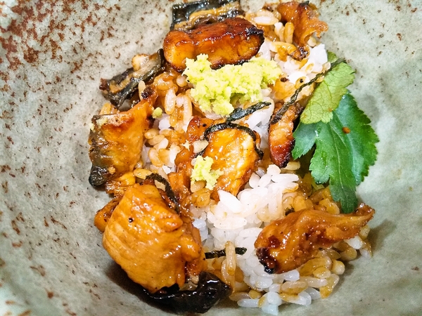 2杯目は薬味を乗せて