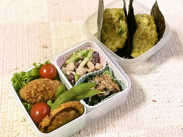 今年最後のお弁当