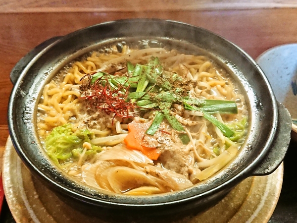 ゆきや＠京都・福知山の鍋焼きぼたんラーメン②