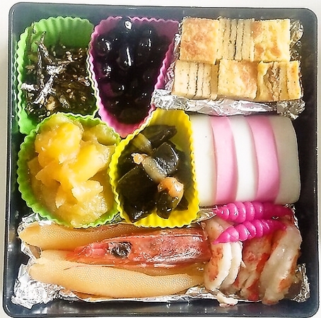 ２０２２おせち１段目