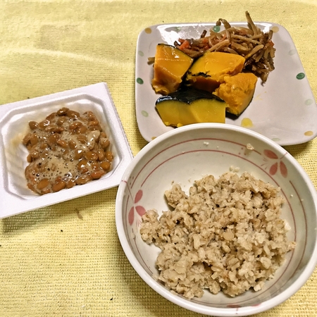 今日の朝ごはん