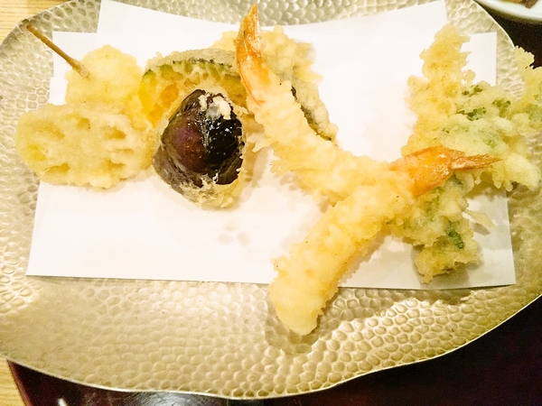 天婦羅盛り合わせ