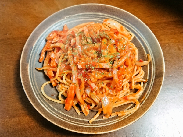 ナポリタンを作ってみた♪