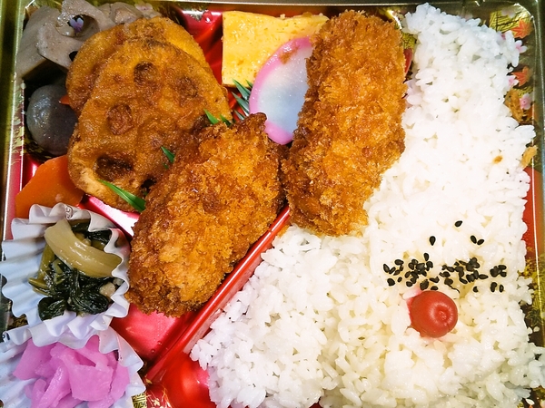 牡蠣フライ弁当