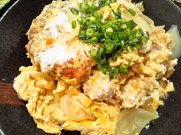カツ丼大盛り！