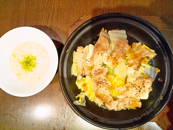 トロトロ豚野菜蒸し