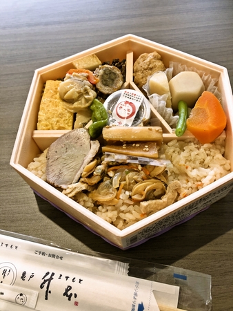 亀戸升本の浅利弁当
