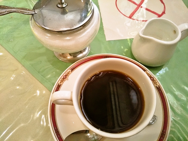 ポットミルクと珈琲