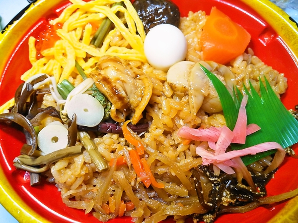 帆立わっぱめし