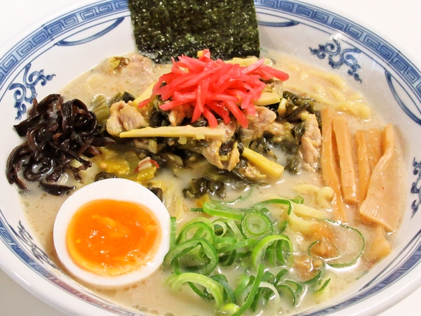 高菜炒めラーメン