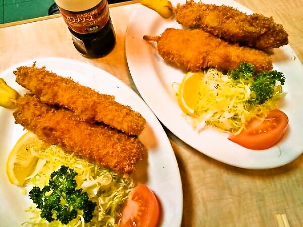 林SOFポークの串カツ