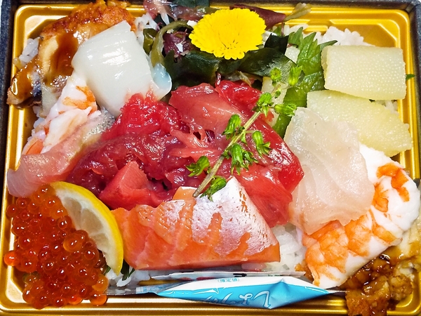 ↑海鮮ちらし