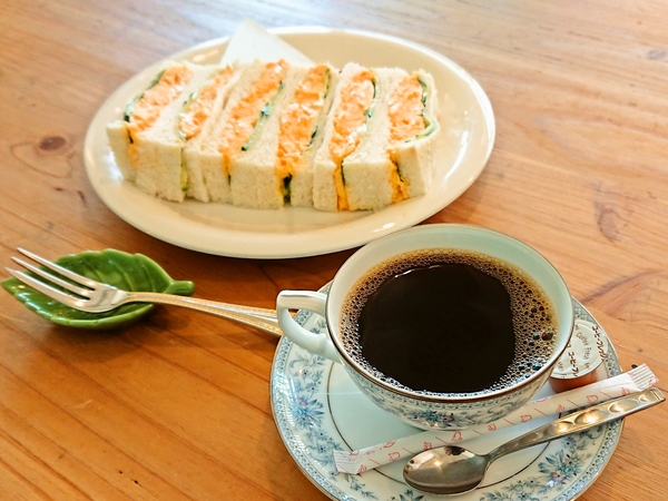 スタジオ・タカ・コーヒー＠京都・福知山の珈琲＆玉子サンド
