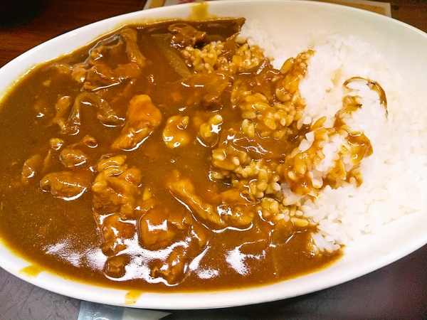 豚すじカレー