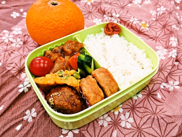 今日の愛妻弁当♪220405