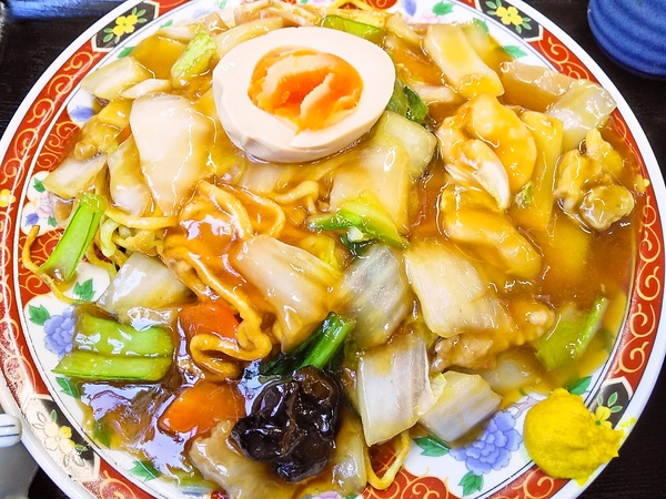 五目あんかけ焼きそば