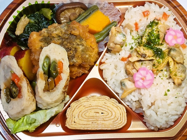 あさりご飯弁当