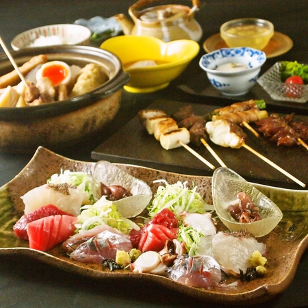 いと家の串焼きコース