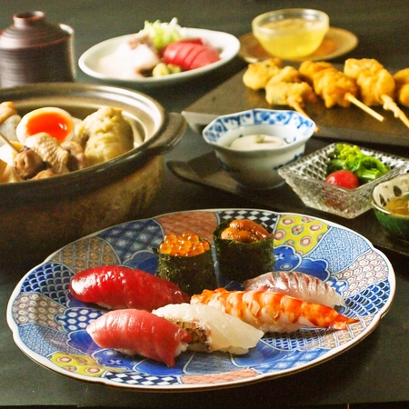 いと家の寿司コース