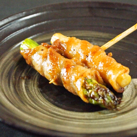 アスパラぶたまき