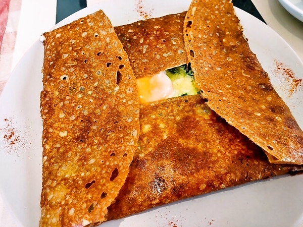 ガレットのランチ♪