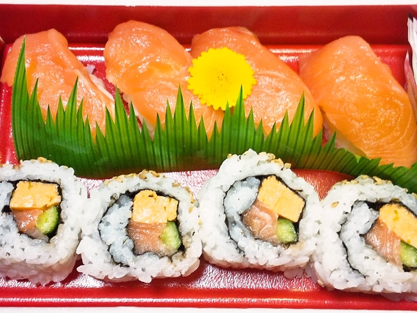 春のマス寿司