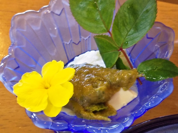 ばっけ味噌豆腐