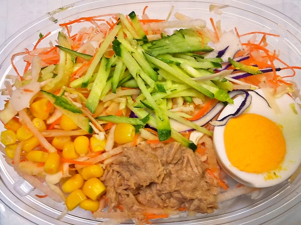 ツナタマコーンサラダ