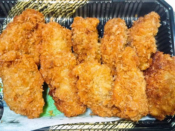 季節外れの牡蠣フライ