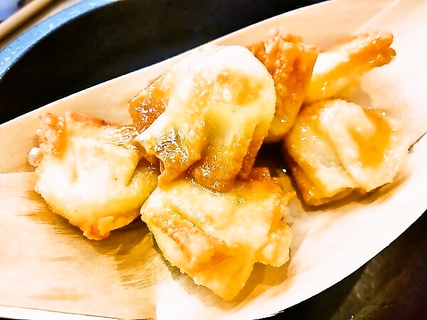はま寿司の「やみつき！メープルチーズ餃子」