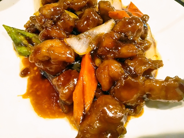 肉多めの黒酢豚