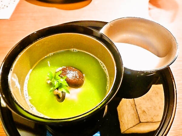 えんどう豆のすり流し