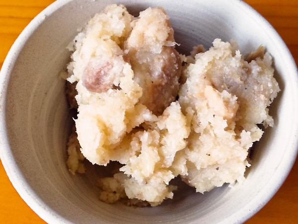 鴨肉のおから和え