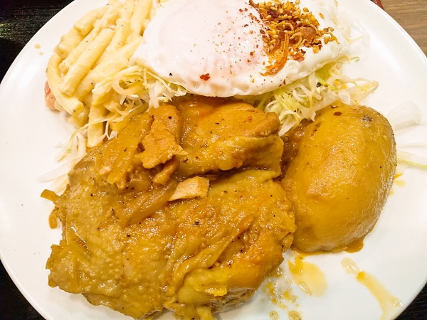 ミャンマーチキンじゃがいも煮