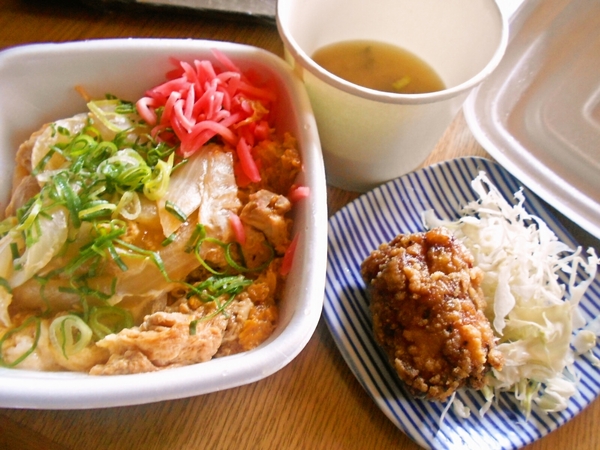 吉野家親子丼＋かあらげセット